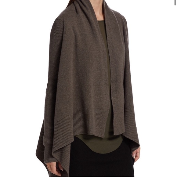 Rick Owens Cashmere Medium Wrap Dust Sweater Cardigan - Picture 4 of 16